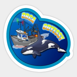 Orca Odyssey Sticker